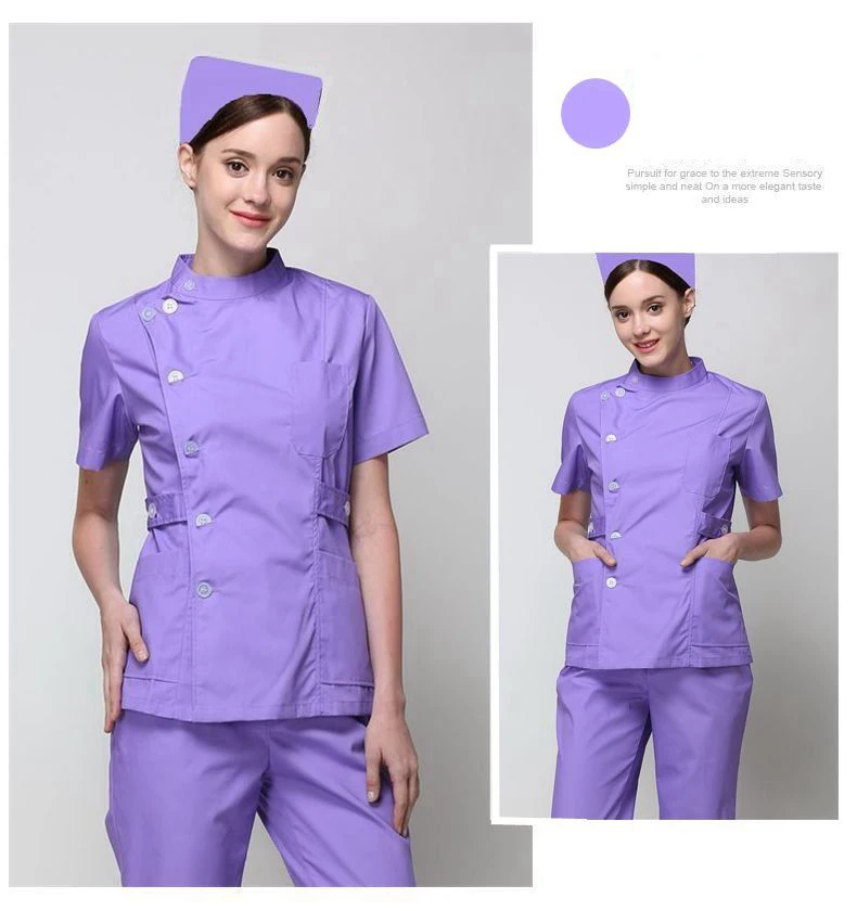 Спецодежда медицинская скраб хирургический женский костюм медсестры больницы красота полости рта униформа для доктора Spa