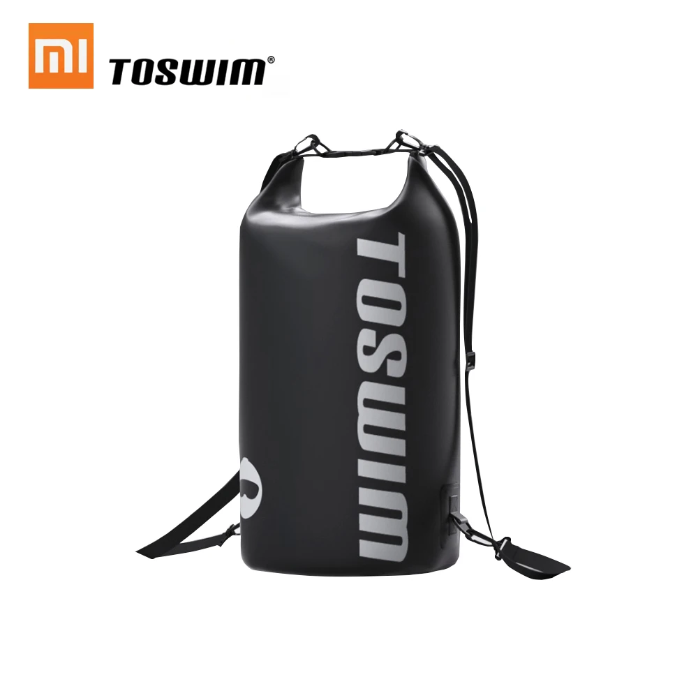 

Xiaomi Toswim Multifunctional Waterproof Bucket Backpack Bag Pure Color Large Capacity Storage Swimming Beach Sports Gym Bag 15L