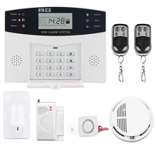 Saful Wireless PIR Home Security GSM Burglar Alarm Systems SMS Call top quality Russian/English/Spanish/French voice