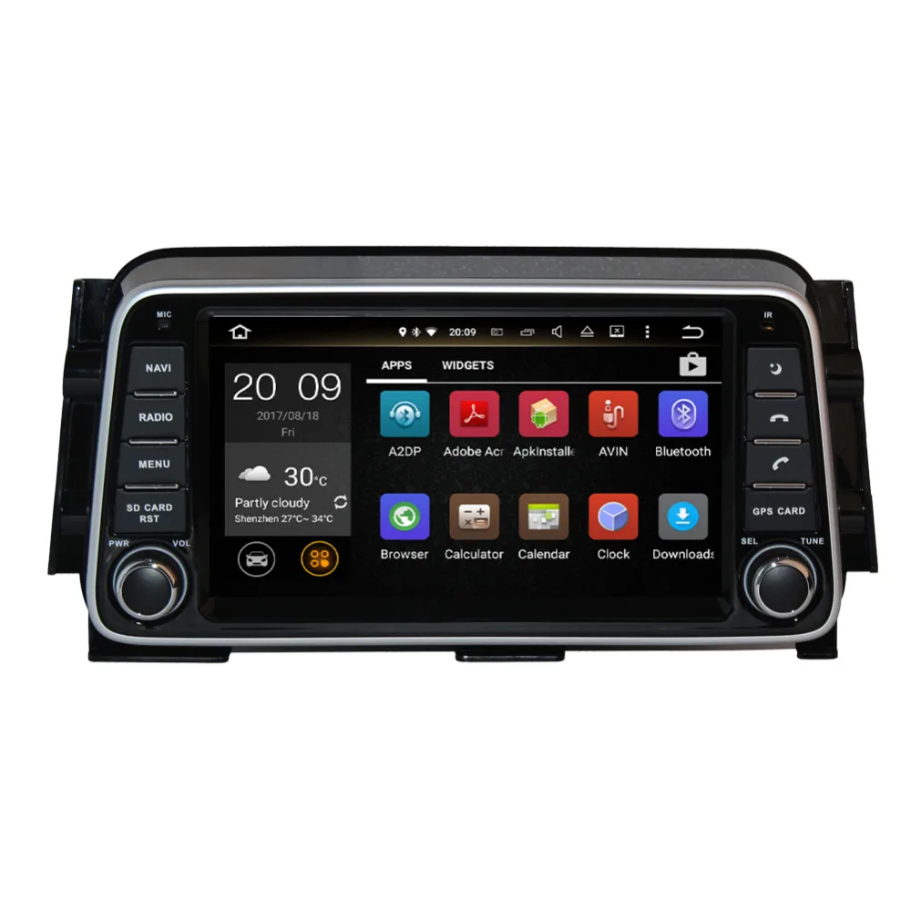 Android 8 0 Восьмиядерный 4 Гб RAM автомобильный Радио стерео для Nissan Kicks 2014 /Micra 2017