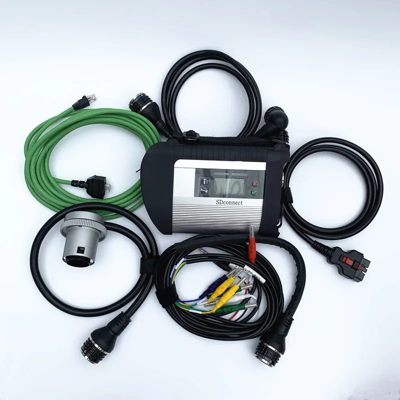 

Full Chip MB STAR C4 MB SD Connect Compact 4 with Wifi function for Benz car & truck Support 12V&24V MB SD C4 Diagnostic Tool