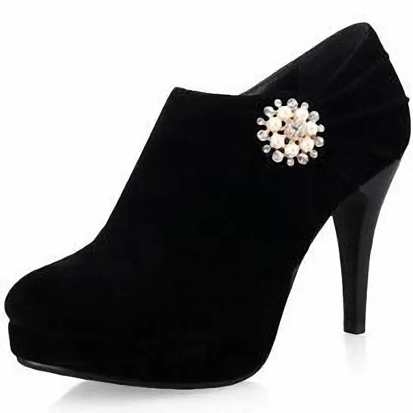 

High Quality 2015 Platform Pumps Round Toe Fashion Zipper Women Pumps Two Colors Size 34-43 Wedding Shoes for Women