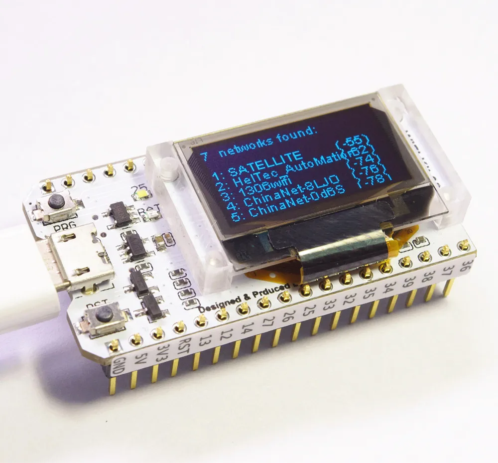 WI-FI ESP32 развитию 0.96 дюймов синий OLED Дисплей Bluetooth Интернет вещей для Arduino с теплоотвод