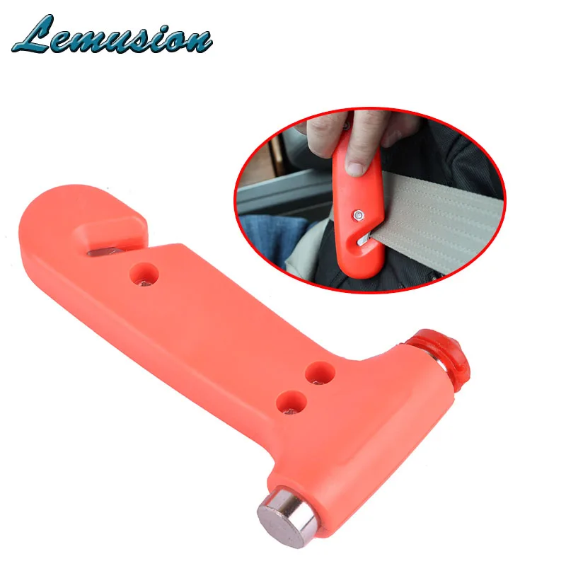 1Pc Car safety hammer multi function Emergency survival tool for Suzuki