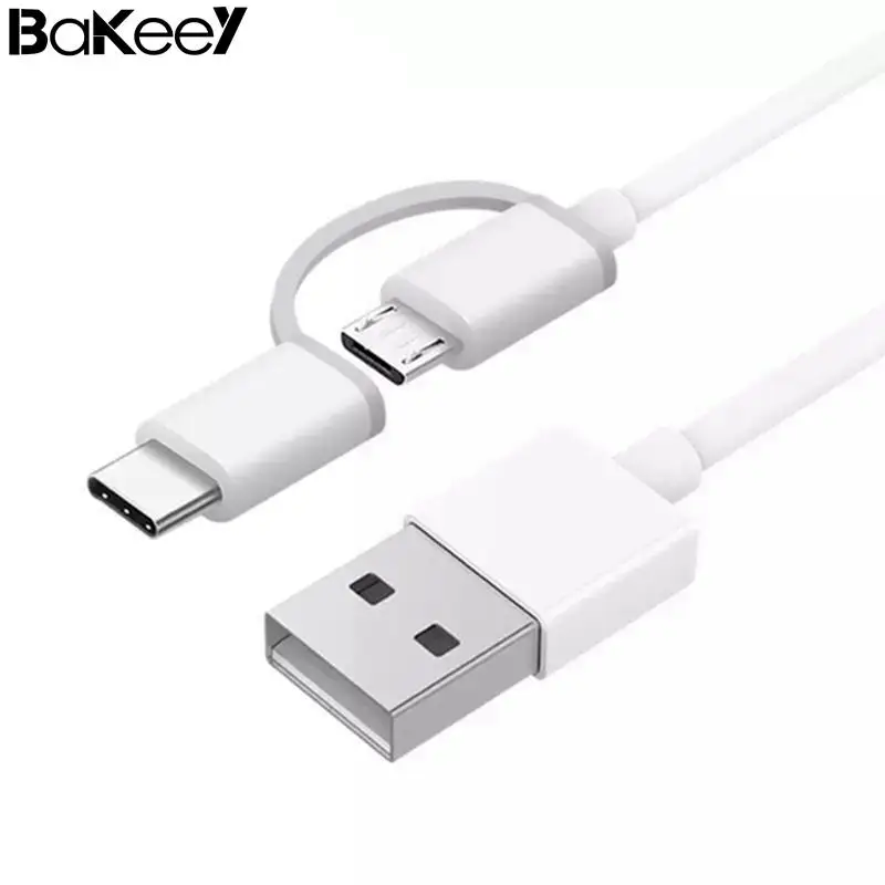 

High Quality Bakeey 2 in 1 Q C 3.0 Type C Micro USB Fast Charging Cable 1m For Oneplus5 Xiaomi6 Mi A1 Redmi Note 4