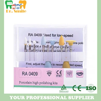 

Dental Polishing Kits RA0409 Enamel Porcelain Tooth Trimmed Light-cured Low-speed Handpiece