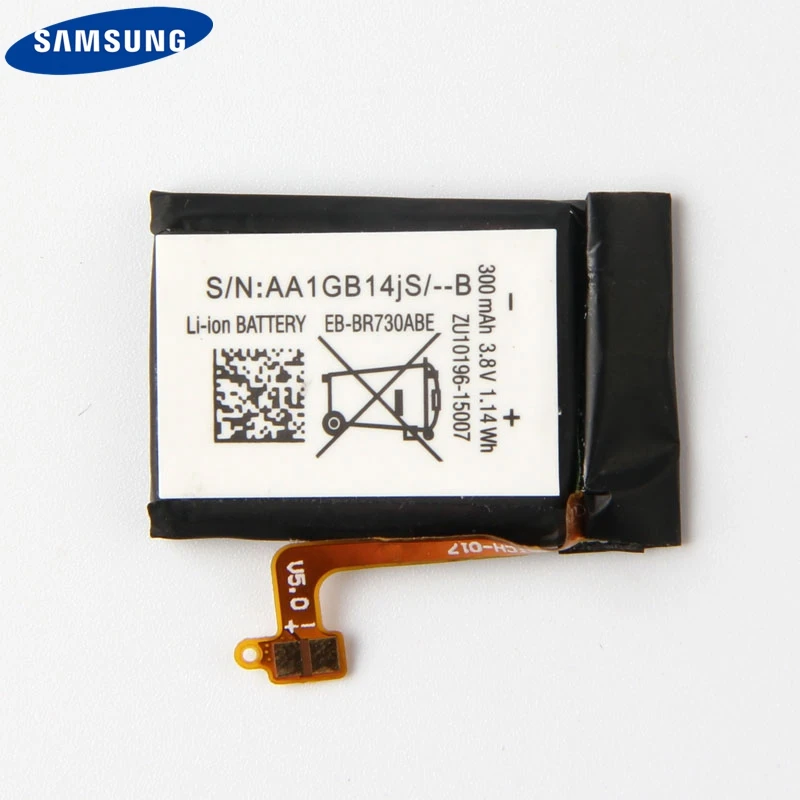 samsung Батарея EB-BR730ABE для samsung Шестерни S2 3g R730 SM-R730A SM-R730V SM-R735 SM-R600 SM-R730S SM-R730T 300 мА-ч