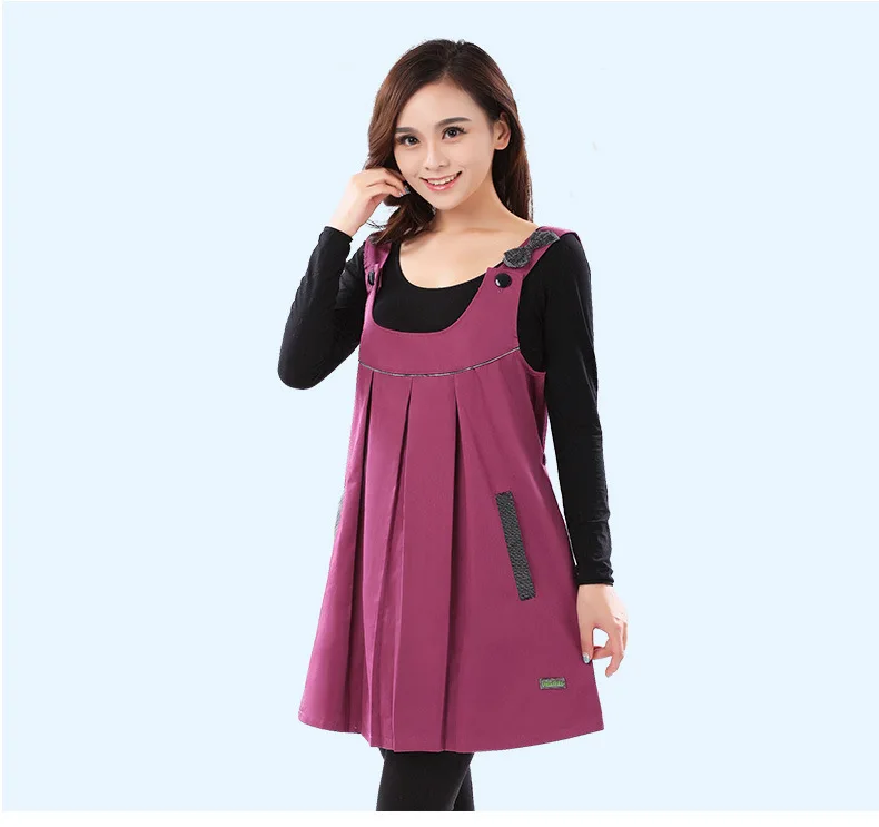 Four seasons Модные женские электромагнитного излучения защитный платье с защитой от ЭМП из металла волокно домашняя одежда