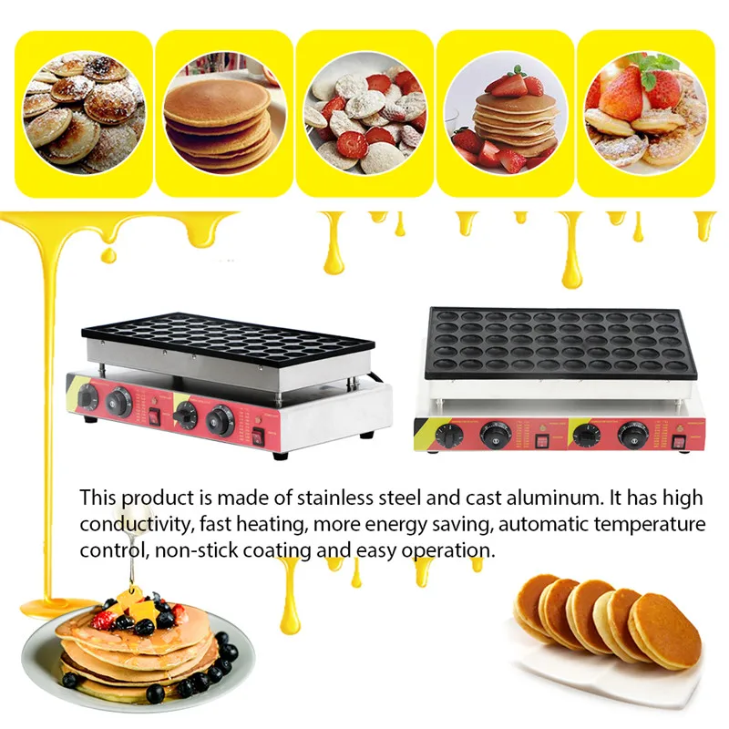 Commercial Electric Non Stick Muffin Waffle Maker Machine Cupcake Making Professional Bread Baking Cooking Tools   USUKEU Plug (6)