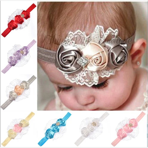 

2019 Drop Shipping Headwear Baby Kids Floral Headband Princess Girl Hairband Stylish Hair Accessories loral Ornament Hairband