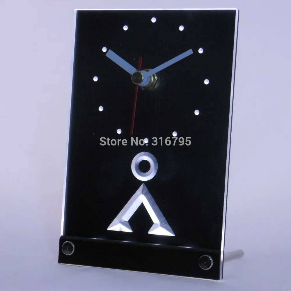 Tnc0241 звездные ворота SG-1 млечный путь Glyphs 3D LED настольные часы | Дом и сад