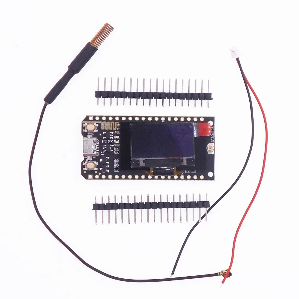 Для TTGO LORA32 433 МГц ESP32 0 96 дюймов экран Bluetooth WIFI модуль OLED дисплей SX1278|Запасные части|