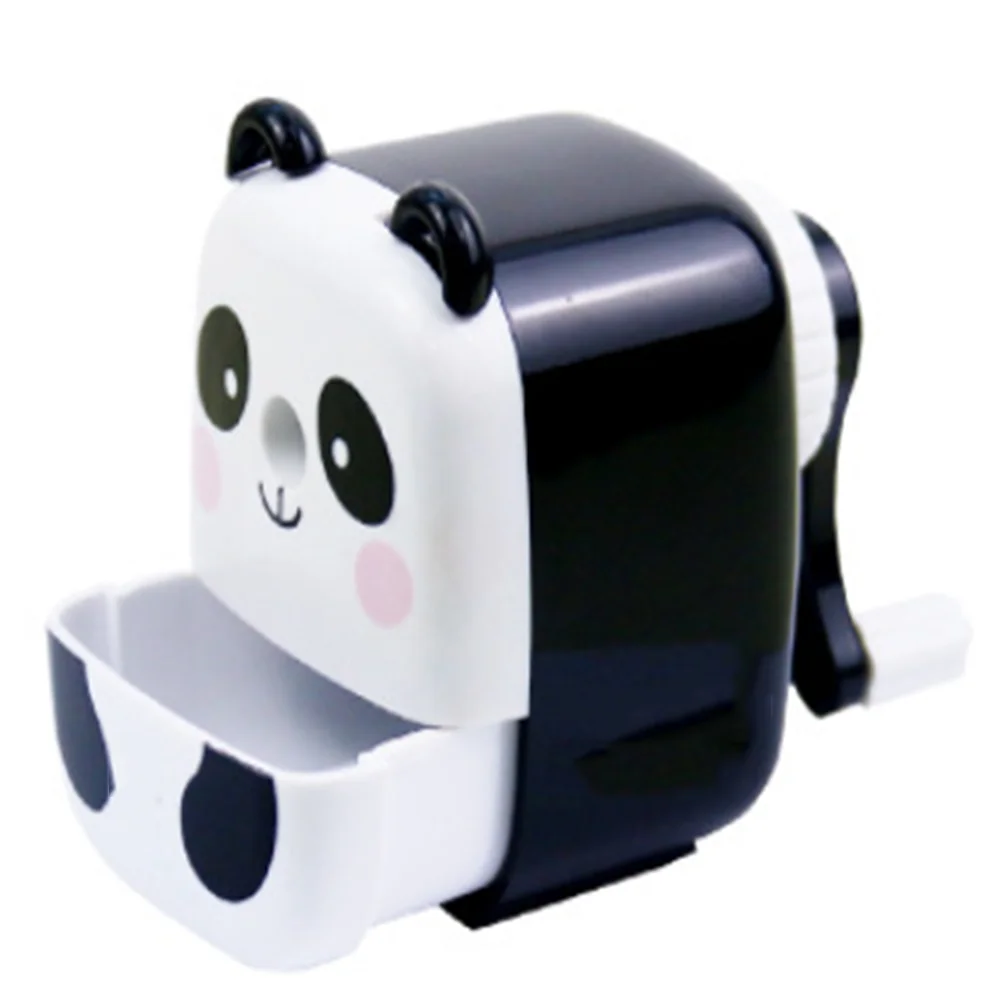 Милый мультфильм Животные точилка для карандашей Kawaii Канцелярские Товары для детей подарки панда рукоятка ручка-держатель игл резак