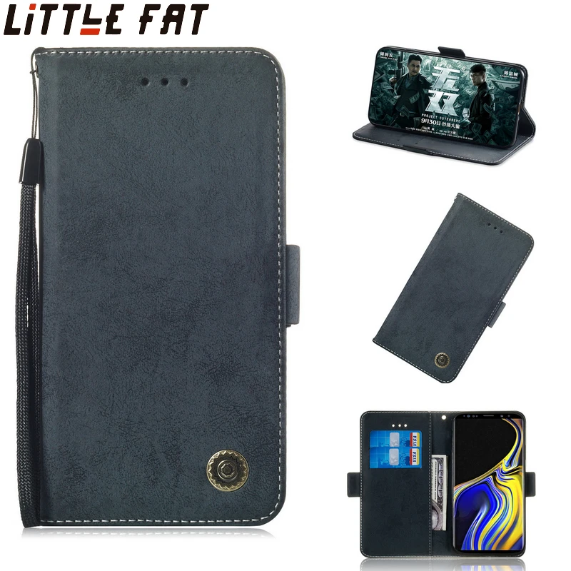 

PU Leather Phone Cases For Samsung Galaxy Note 9 Retro Cases for Samsung Galaxy Note 9 Luxury PU Leather Flip Wallet Cases Cover