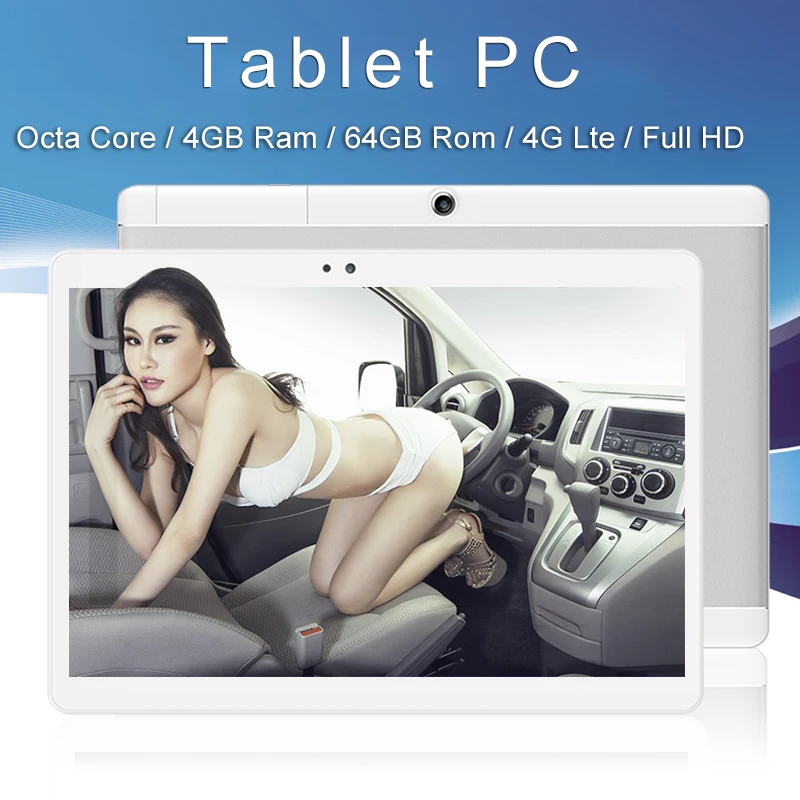 

CIGE 10.1 Inch Phone Call Android Octa Core Tablet pc Android 8.0 4GB 64GB 1920x1200 WiFi 4G FM Bluetooth Tablets Pc 5Mp Camera