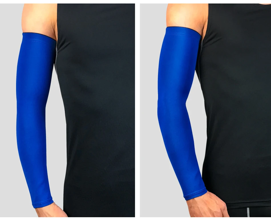 WorthWhile Sports Arm Compression Sleeve Basketball Cycling Arm Warmer Summer Running UV Protection Volleyball Sunscreen Bands