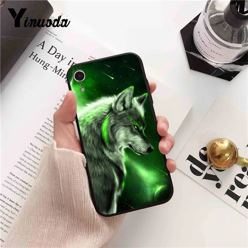 angry Animal wolf Face Pattern
