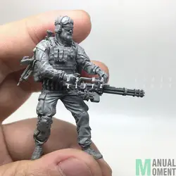 1/35 современный армии США Печать Commando прослужит отдельного солдата Смола Модель Рисунок комплект USK-04