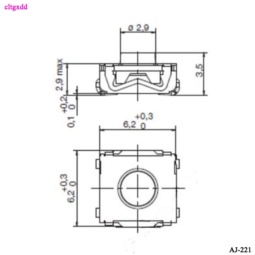 botao interruptor para micro botoes controle 03