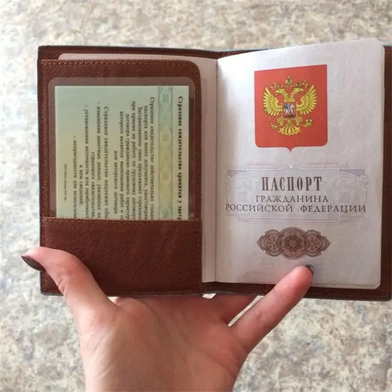 Сакура momok Мультфильм Дорожный паспорт держатель документы карта для посадки