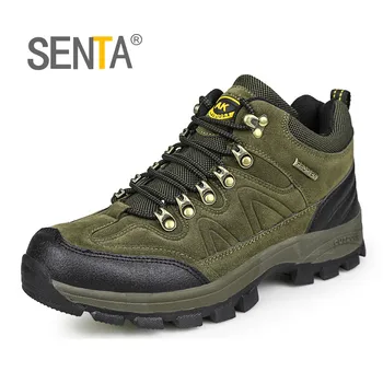 

SENTA 2018 Waterproof Hiking Shoes for Men Winter Hiking Boots Men Outdoor Boots Climbing Walking Mountaineering Trekking Shoes