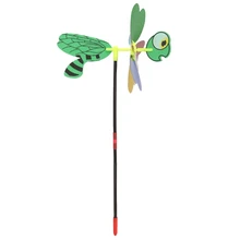 HBB 3D блестки животных пчела ветряная мельница ветер Спиннер домашний сад двор декоративные детские игрушки