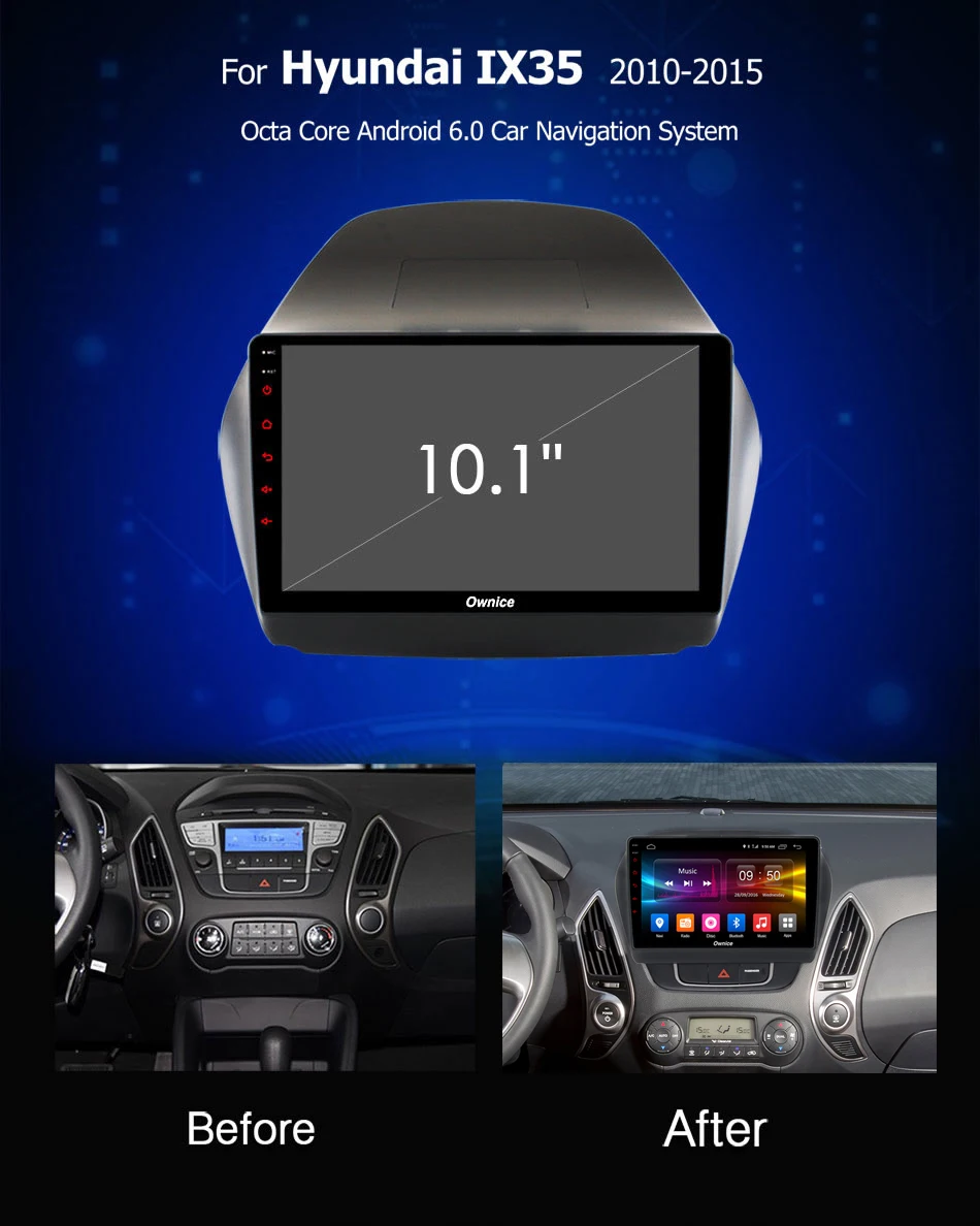 Clearance 10.1" IPS Octa Eight Core Android 9.0 Car Radio DVD Player GPS for Hyundai IX35 2010 - 2015 4GB RAM+32GB ROM DSP CarPlay ADAS 2 Clearance 10.1" IPS Octa Eight Core Android 9.0 Car Radio DVD Player GPS for Hyundai IX35 2010 - 2015 4GB RAM+32GB ROM DSP CarPlay ADAS 2