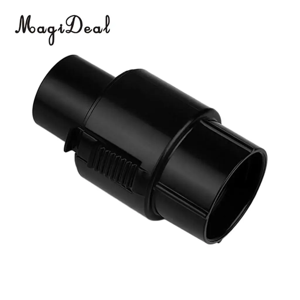 Vacuum Cleaner Brush Nozzle Hose Connector Adapter 35mm/40mm Black