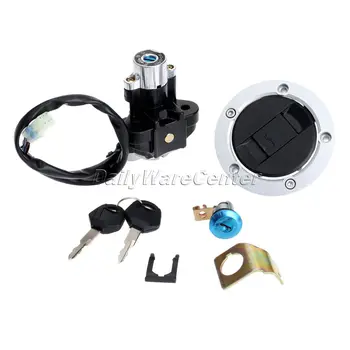 

Motorbike Ignition Lock Switch for Suzuki GSX650 GSXR1000 GSXR750 GSXR600 GSF650/GSF1250 Bandit Fuel Gas Cap Seat Lock Set+Keys