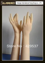 40cm Lifelike Nice Female Hands for Display,Solid Silicone Female Hands,Sexy Woman Hands,JSH-001