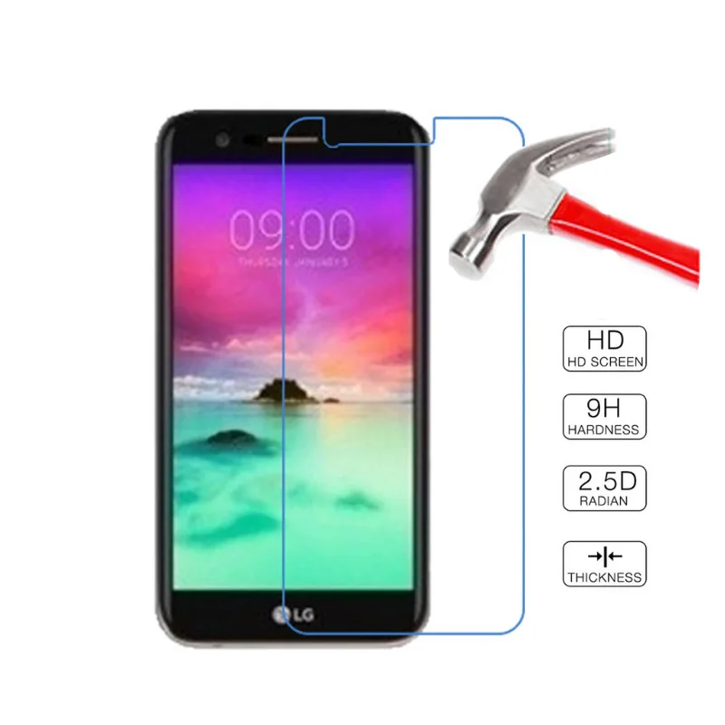 2Pcs Tempered Glass For LG Stylus 3 Screen Protector for LG Stylus