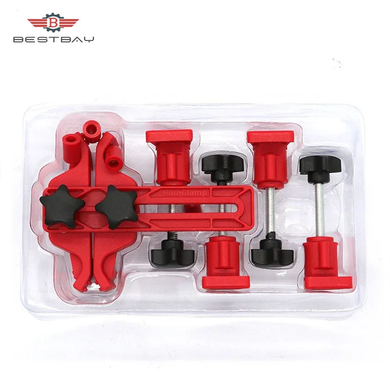 

Car Camshaft Engine Timing Sprocket Gear Locking Dual Cam Clamp Tool Kit for VW Golf Mazda Hyundai Peugeot