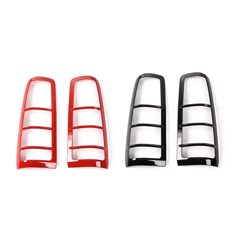  SHINEKA Car Styling Rear Light Hoods Decoration Cover Trim Tail Lamp Guards Sticker Fit ABS For Suz