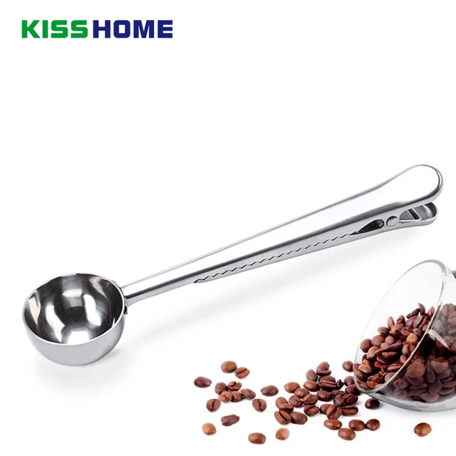 Special Offers 201 High Quality Stainless Steel Mesuring Spoon with Clamp Multi-function Coffee Milk Powder Spice Fruit Ice Cream Ball Spoon Special Offers 201 High Quality Stainless Steel Mesuring Spoon with Clamp Multi-function Coffee Milk Powder Spice Fruit Ice Cream Ball Spoon