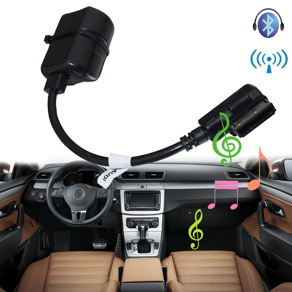 Lonleap автомобильный Bluetooth модуль для Audi Volkswagen Skoda Радио стерео кабель AUX адаптер с