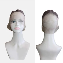 Полный парик шнурка Шапки используются для изготовления кружевных париков