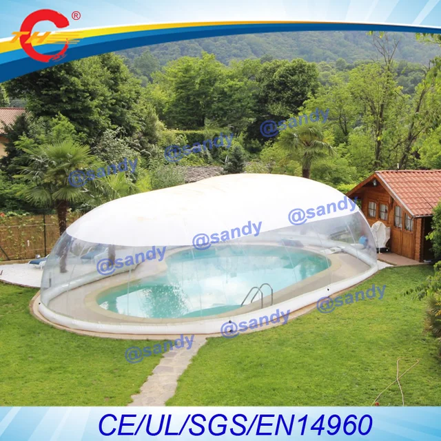 Giant Outdoor Clear Plastic Inflatable Swimming Pool Cover Giant Outdoor Clear Plastic Inflatable Swimming Pool Cover Transpa Ceiling Bubble Dome Tent