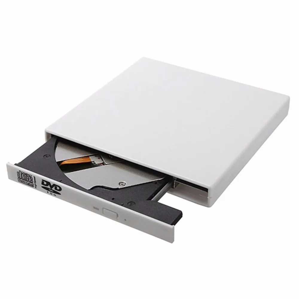 Внешний оптический привод DVD Встроенная память CD RW USB 2,0 CD/DVD плеер Combo Reader написать portátil для портативных компьютеров windows7/8