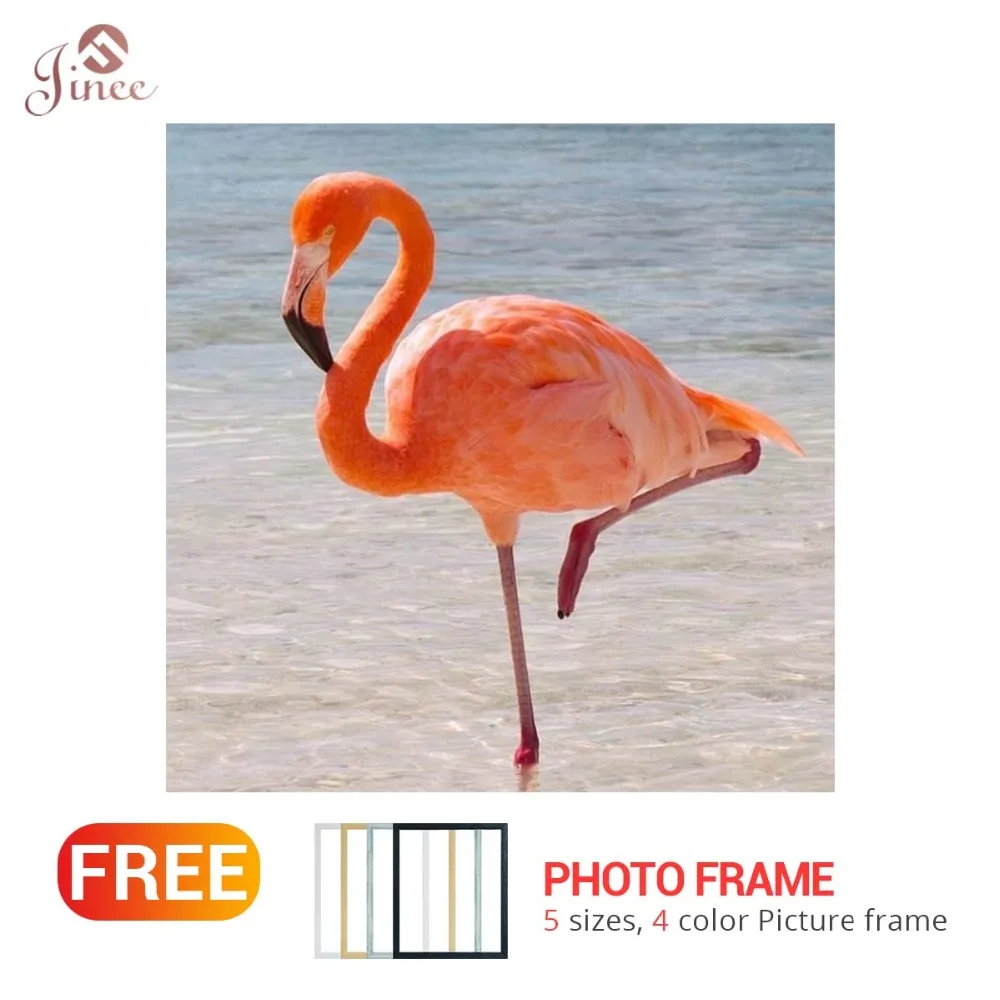 

Diamond Mosaic Flamingo Animal Full Square Diamond Painting Cross Stitch Kit Diamond Embroidery Sale Picture Rhinestone