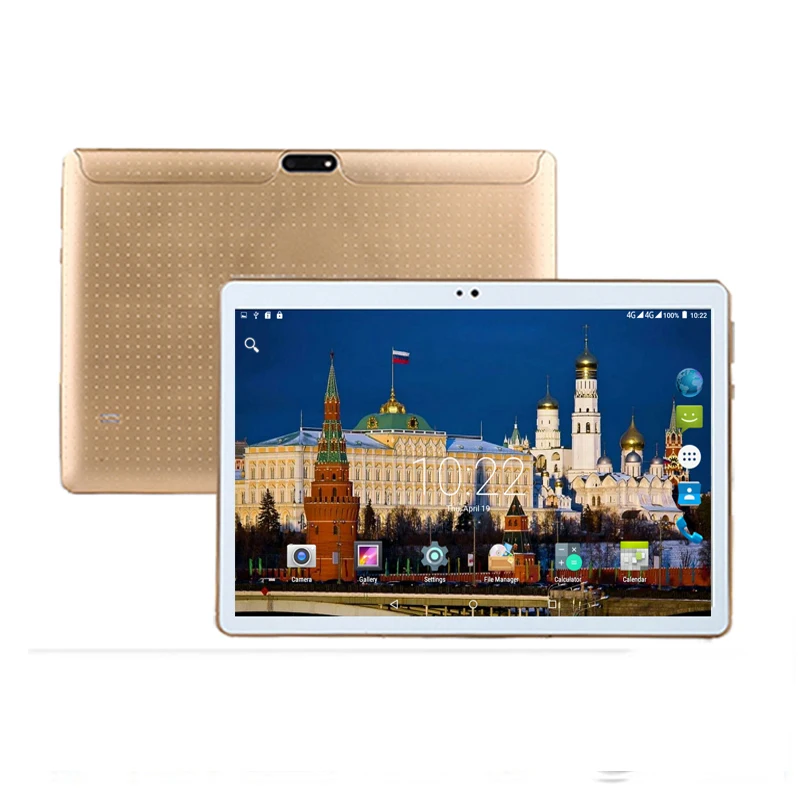 2018 Новые 3g android tablet pc 10 1 дюймов 1280X800 ips Экран 64 ГБ Встроенная память Dual SIM Wi Fi gps