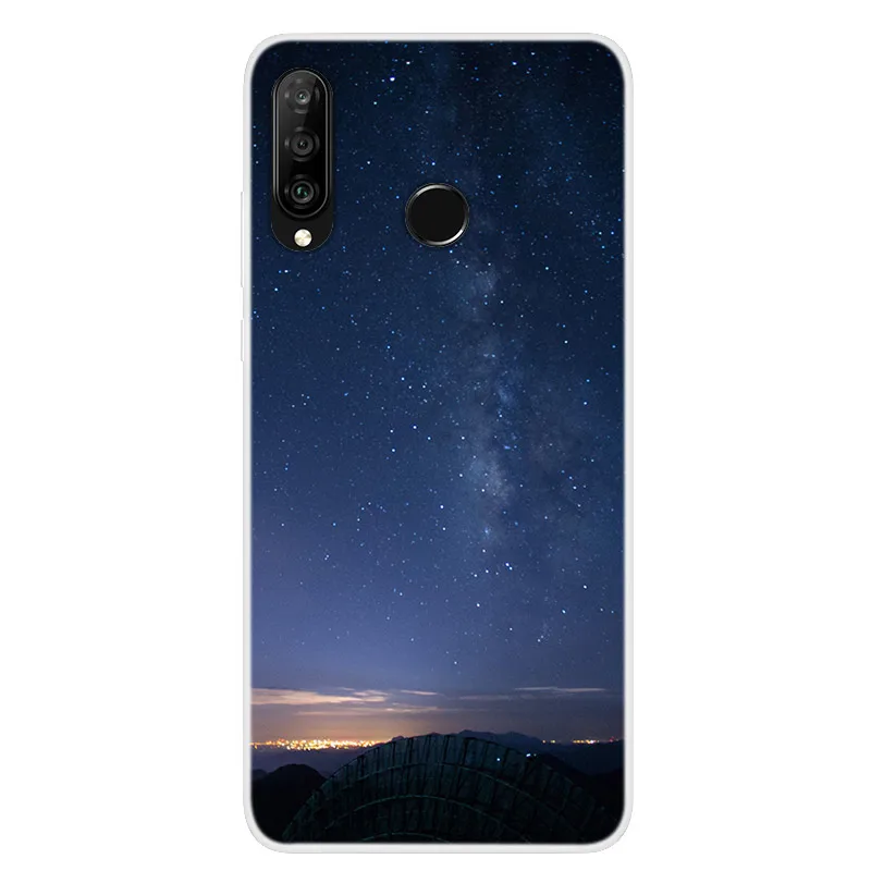 Для huawei P30 Lite чехол силиконовый мягкий ТПУ задняя крышка для Funda huawei P30 Lite чехол 6,15 ''P30Lite P 30 Lite крышка Мода - Цвет: 11