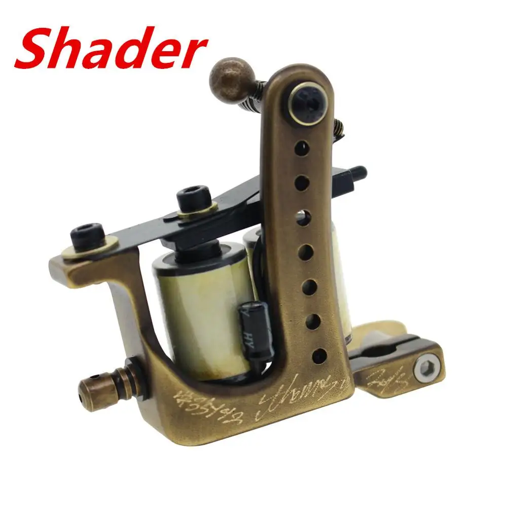 Shader Machine Redscropion ручной работы тату машина пистолет для Liner Shader для татуировки питания - Цвет: Shader Machine