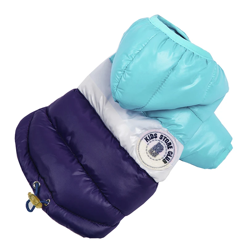 Waterproof and Hooded Dog Jacket with Leash Hole Ideal for Autumn/Winter Season