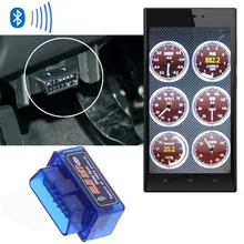 2016 New OBD V1 5 mini ELM327 OBD2 Bluetooth 2 1 Auto Scanner OBDII 2 Car