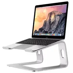 Ordinateur portable Support Pour Ordinateur Portable Support De Support D'ordinateur De Bureau Base D'alliage D'aluminium de Dissipation thermique Anti dérapant Support 