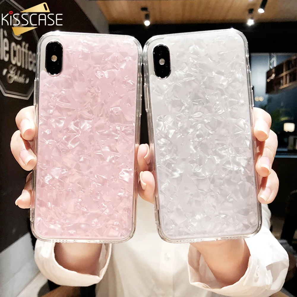 KISSCASE Luxury Epoxy Phone Case For iPhone 7 8 Plus X XR XS Max Soft Silicone Cover 5S SE 6 6S Coque Capinhas |