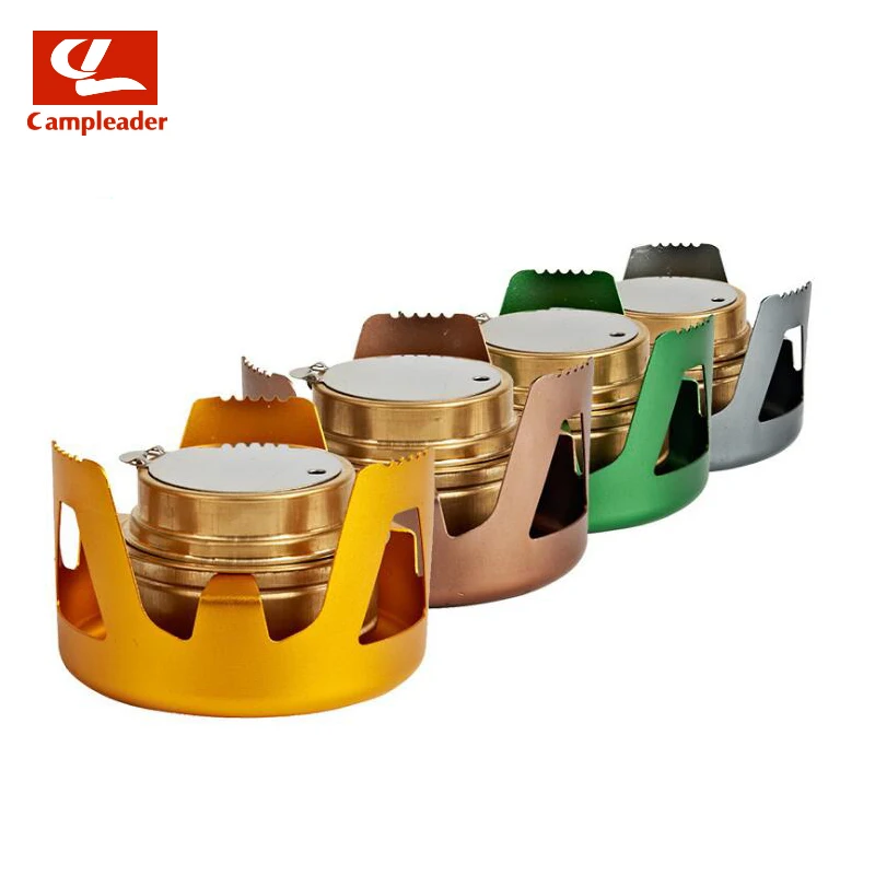 Koop Campleader Outdoor Kachels Verdampt Vloeibare Alcohol Kachel Super Vuurkracht Draagbare Creatieve Alcohol Fornuis CL225