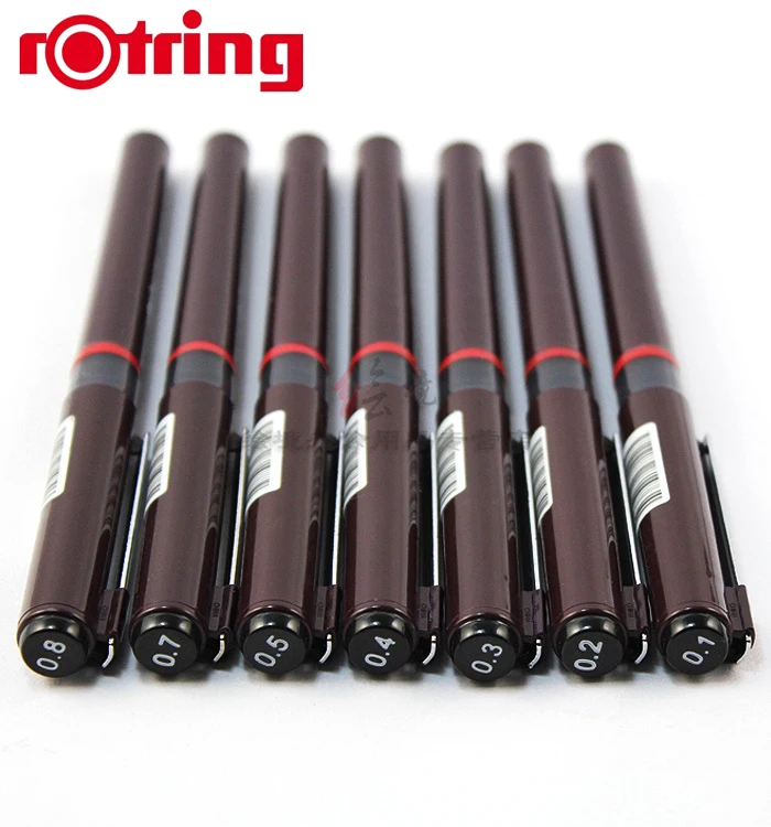 Германия Rotring Tikky графическая тонкая ручка гелевая одноразовая 7 размер