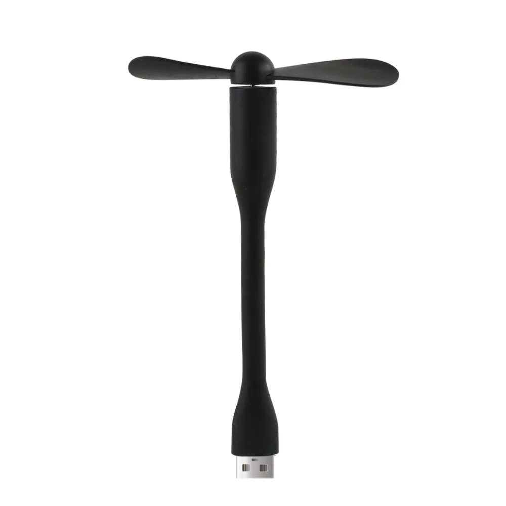 SOONHUA Портативный USB порт мини вентилятор охлаждения горячая Распродажа супер мягкий ТПУ немой съемный вентилятор Питание USB гаджеты для офисный для сна