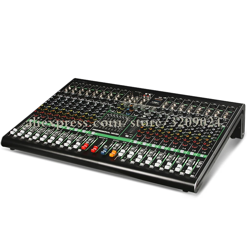 Pro 16 Channel Bluetooth USB Mixer With